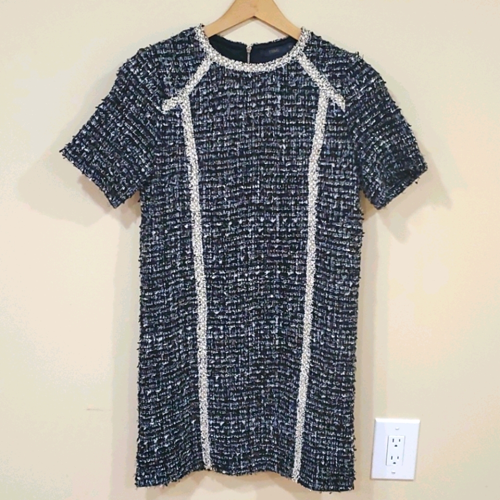 Anthro THML Tween Sparkle T-shirt dress XS